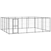 Outdoor Dog Kennel Steel 24.2 m²