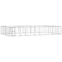 Outdoor Dog Kennel Steel 79.86 m²