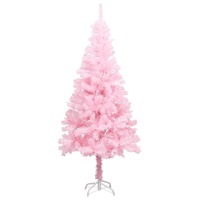 Artificial Christmas Tree with Stand Pink 120 cm PVC