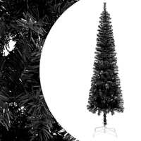 Slim Christmas Tree Black 120 cm