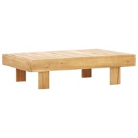 Coffee Table 100x60x25 cm Solid Acacia Wood