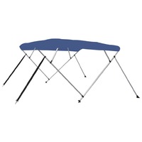 4 Bow Bimini Top Blue 243x210x137 cm