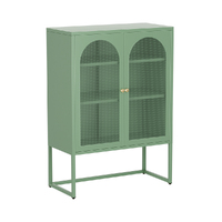 ArtissIn Buffet Sideboard Metal Cabinet - ELMA Green