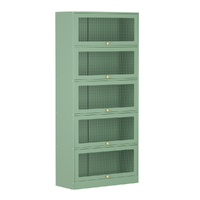 ArtissIn Buffet Sideboard Metal Cabinet - ELIA Green