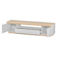 Artiss TV Cabinet Entertainment Unit Stand Storage Drawer Shelf 180cm White Wood