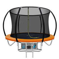 Everfit 8ft Trampoline Round Rainbow