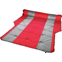 Trailblazer Self-Inflatable Air Mattress With Bolsters and Pillow - RED