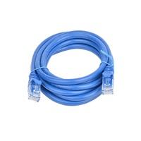 8WARE Cat6a UTP Ethernet Cable 2m Snagless Blue