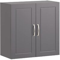 Wall Storage Cabinet Unit Double Doors