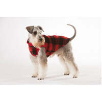 Red Check Dog Pyjamas 80cm