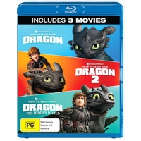 How To Train Your Dragon / How To Train Your Dragon 2 / How To Train Your Dragon - The Hidden World Blu-ray