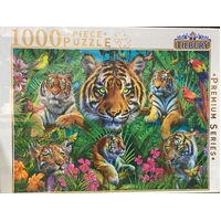 Tiger Collage 1 - 1000 Piece Puzzle