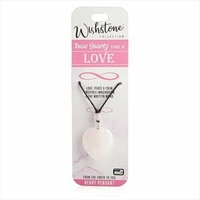 Rose Quartz Heart Pendant