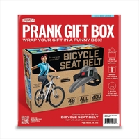 PRANK-O Prank Gift Box Bicycle Seat Belt