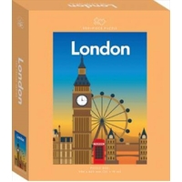 London Travel Poster 500 Piece Puzzle