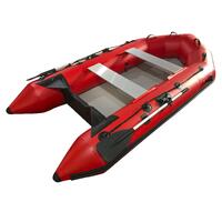 3.6m Inflatable Dinghy Boat Tender Pontoon Rescue- Red