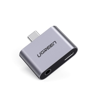 UGREEN 70312 2-in-1 USB C to C and 3.5mm Adapter