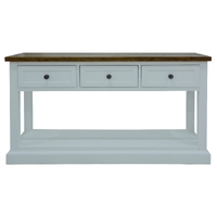 Norah Console Table 140cm32 Drawer Solid Acacia Timber Wood