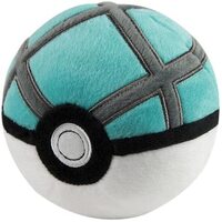 WCT Pokemon 5" Plush Pokeball Net Ball with Weighted Bottom