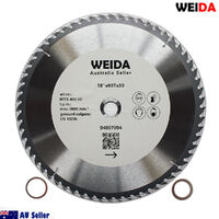 2x 400mm Wood Circular Saw Blade 60T Cutting Disc 16’’ 30/25.4/22.2mm Kerf 3.5mm