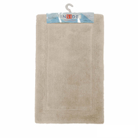 Egyptian Cotton Bath Mat 50x80 cm Taupe