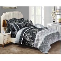 Costa King Size Duvet Quilt Cover Set