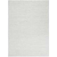 Harlow Cue White Wool Blend Rug 160x230