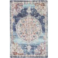 hollow-medalion-transitional-navy-multi-rug 160x230