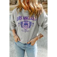 Azura Exchange LOS ANGELES Graphic Crew Neck Sweatshirt - XL