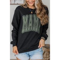 Azura Exchange Mama Varsity Crew Neck Sweatshirt - M