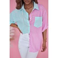 Azura Exchange Striped Print Shirt - XL