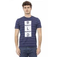 Short Sleeve T-shirt with Front Print S Men