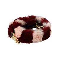 Authentic Dolce & Gabbana Lapin Fur Shoulder Strap Accessory One Size Women