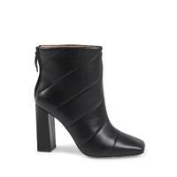 Quilted Leather Ankle Boots - 39 EU