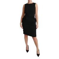 Gorgeous Authentic Dolce & Gabbana Sheath Dress with Logo Details 48 IT Women