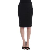 Authentic GF Ferre Pencil Skirt with Logo Details 40 IT Women