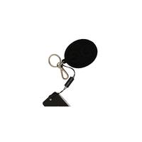 Dolce & Gabbana Keychain & Bag Charm with Logo Engraved Metal Hardware One Size Men