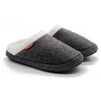 ARCHLINE Orthotic Slippers Slip On Arch Scuffs Orthopedic Moccasins - Grey Marle - EUR 35