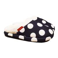 ARCHLINE Orthotic Slippers Slip On Arch Scuffs Pain Relief Moccasins - Polka Dots - EU 36