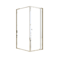 Semi Frameless Shower Screen (74~82)x 195cm & (98~101)x 195cm Side AS/NZS Glass