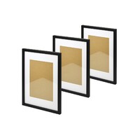 Photo Frames Collage Black A3 Picture Frame Wall Set Home Decor 3PCS