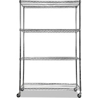 Modular Wire Storage Shelf 1200 x 600 x 1800mm Steel Shelving