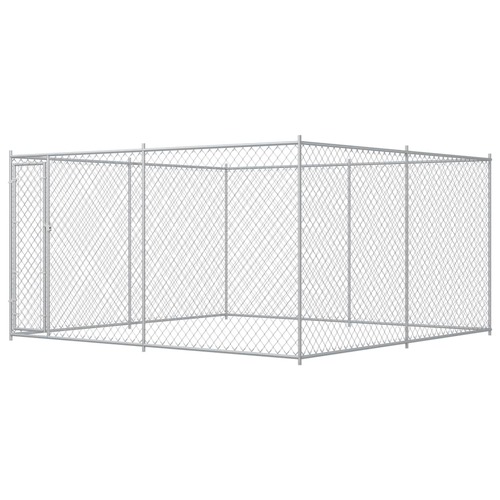 Outdoor Dog Kennel 383x383x185 cm