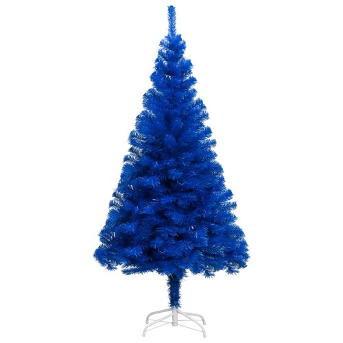 Artificial Christmas Tree with Stand Blue 240 cm PVC