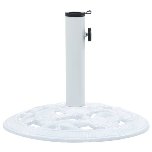 Umbrella Base White 9 kg 40 cm Cast Iron