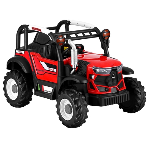 Rigo Kids Electric Ride On Car Off Road Jeep Remote 12V Red