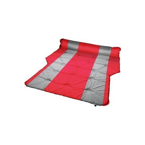 Trailblazer Self-Inflatable Air Mattress With Bolsters and Pillow - RED