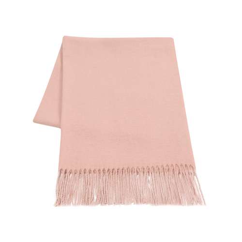 Paddington Scarf Fine Merino Wool Blend - Blush