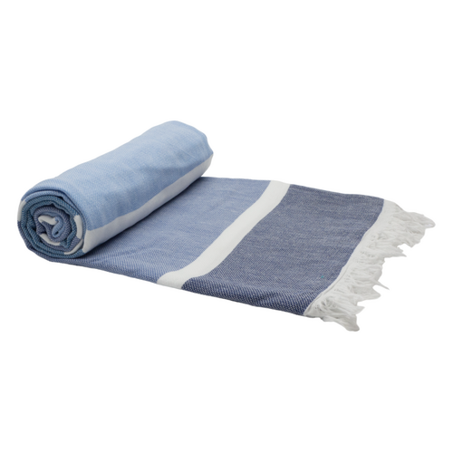 SORRENTO TURKISH COTTON TOWEL - SKY