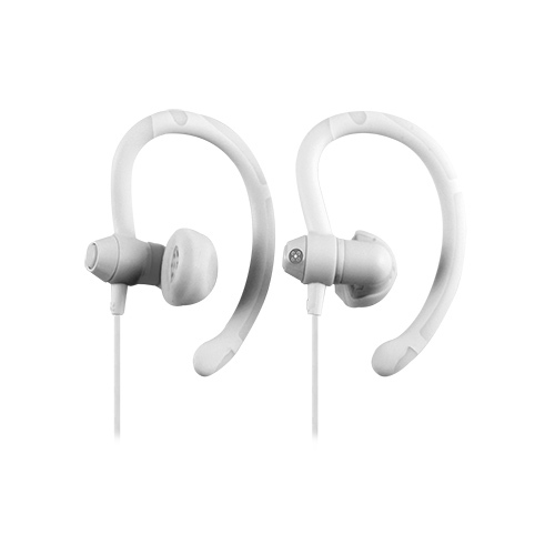 Moki 90° Sports White Earphones